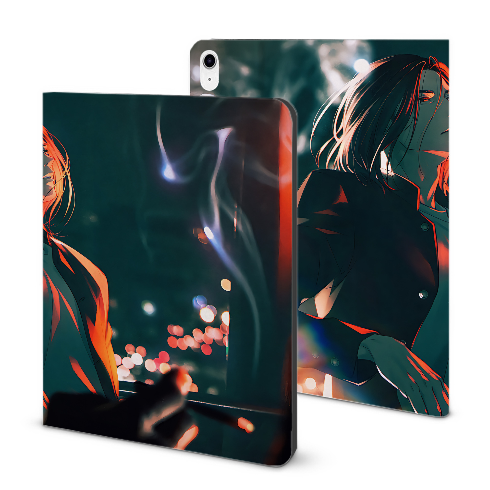（画像用） SLAM DUNK／スラムダンク IPad ケース ブック型 PUレザー TPU 耐衝撃 軽量 薄型 ペン収納なし 全面保護 IPad 各モデル対応